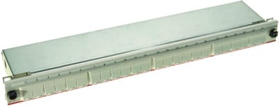 1U 19" PP 24P F/ Snap-IN M/GL