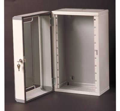 Wallrack 10U 10" Glassdoor