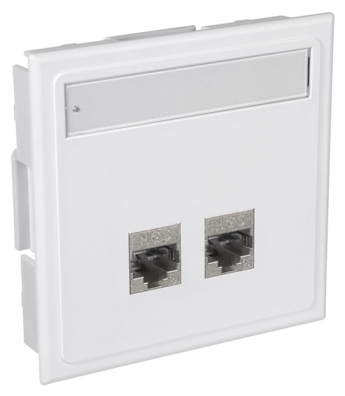 Wall outlet 2XCAT. 6A STP CYB QuickComp. (6970033)