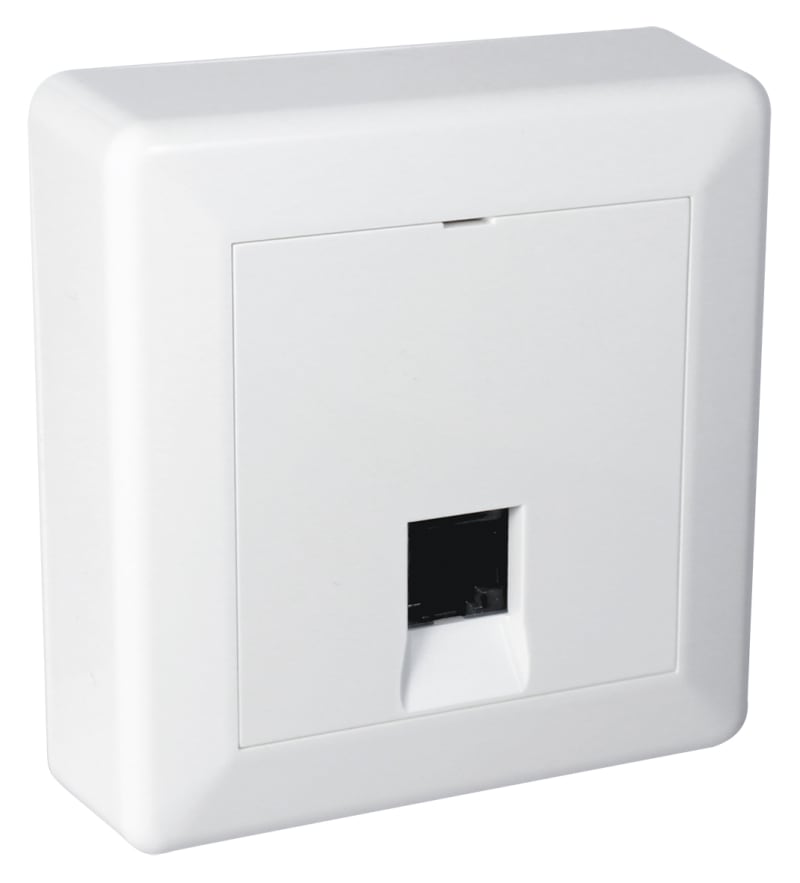 Modular contact 1XCAT. 6 UTP Wall-mounted RH NCS (6970074)