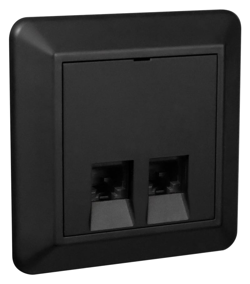 Modular contact 2XCAT. 6 UTP RecessedSO NCS (6970087)