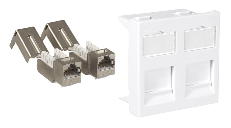 Module 45X45 2XCAT. 6A STP QuickCompact (6970098)