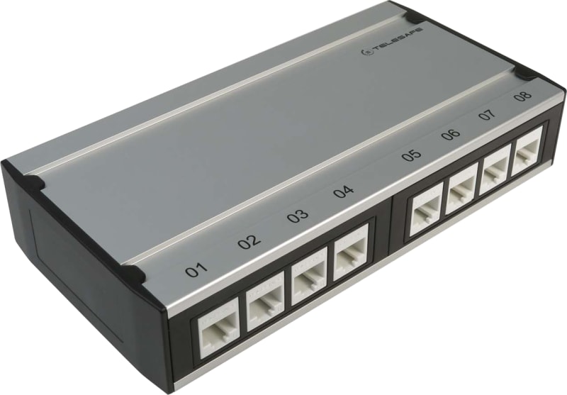 PATCHB. 8XC6 UTP ALUMINIUM Quickcomp (6970119)