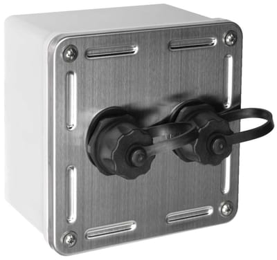 Lanse 6970143 NCS Industrial Surface Box IP67 2x Cat 6A