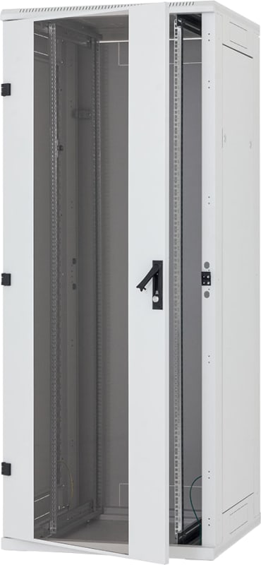 19"RACK 42U 80X80X197 Glassdoor (RTA-42-A88-CAX-A5)