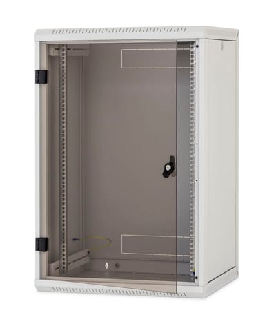 WALLRACK 6U 60X60X37 GL.Door