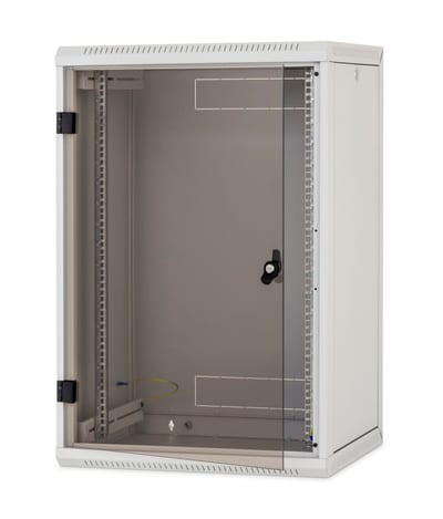 Wall rack 12U 60X60X63.5 GL.DOOR