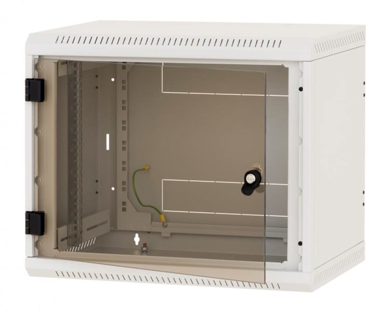 Wall-Mount Cabinet 18U 60D Glass Door (6970484)