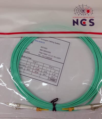 Fibre Cord LC-LC50/125OM3 15M