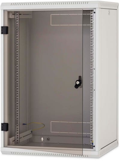 Wall Rack 12U 400 D Glass Door