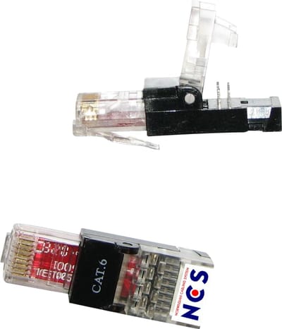 RJ45 UNIVPL. CAT. 6UTP VERK.FRI