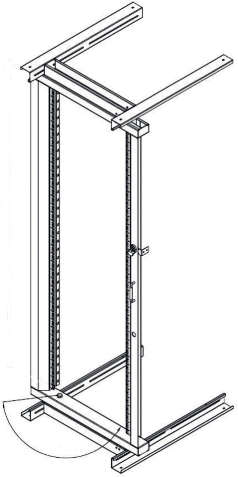 Swing Frame for Floor-Standing Cabinet (6970884)