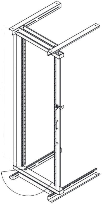 Swing Frame for Floor-Standing Cabinet