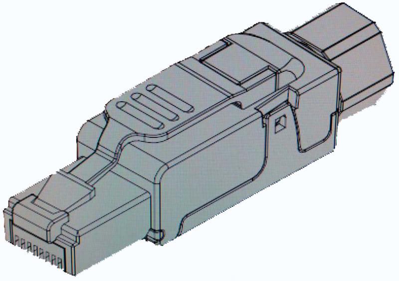 Universal Plug CAT. 6A VERK.FRI (6970929)