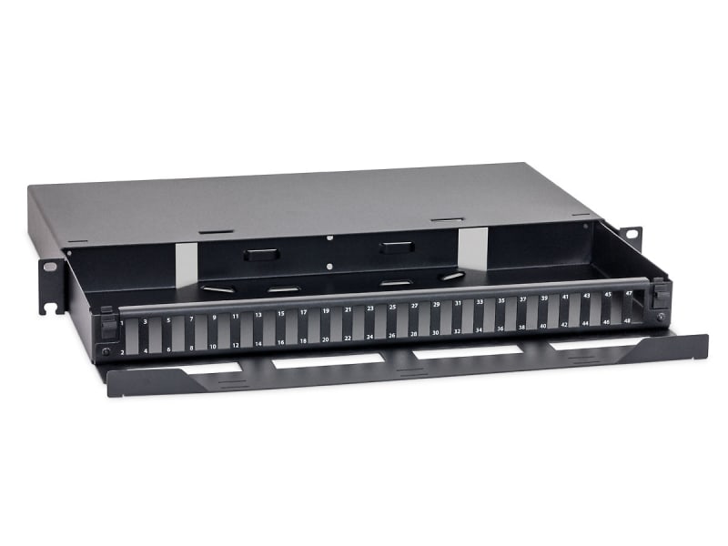 Fiberskuff 24XSC-D Black 1U (6970931)