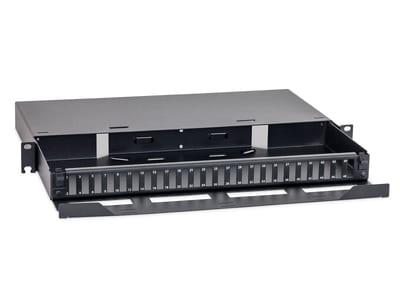 Fiberskuff 24XSC-D Black 1U