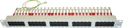 Patchpanel 50 X RJ45 UTP TELE