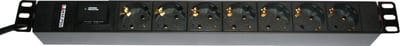 PDU 19" 7X16A DIN M/O.V