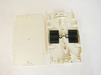 Lanse Fibre Splice Cassette Plastic for 12 Fibres
