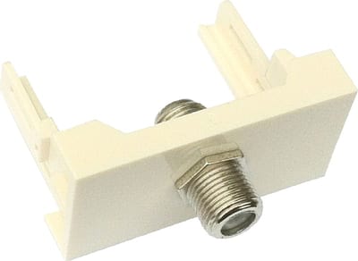 Multimedia Module 45X22,5 F-Connector CATV