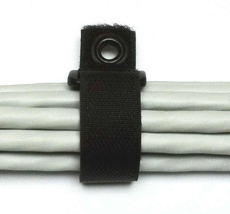 Lanse Hook-and-Loop Cable Holder with Screw Mount 25 mm (6976544)