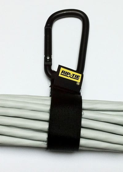 Lanse Hook-and-Loop Fastener with Carabiner 15 cm 5-Pack