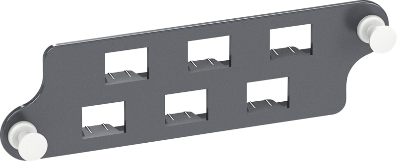 Cover plate FO with 6 LC Duplex (VDIM155061)