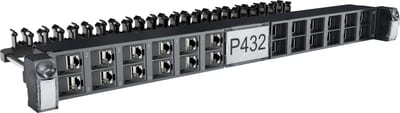 Schneider Electric Actassi 19-C Patch Panel Flat Angled 19" 1U 24PT S-OneDPM FTP/STP Empty VDIG321241B