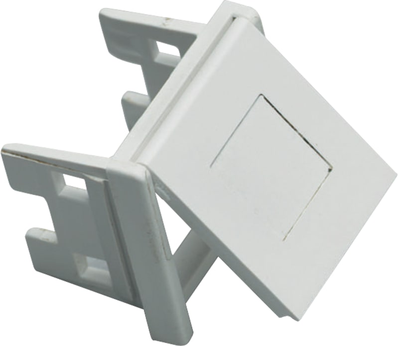 Mounting frame S-One with dust cover, white (306580024)