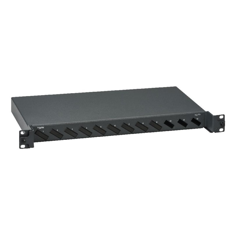 Schneider Electric Fibre patch panel, Actassi, 1U, 24-Fibre, SC duplex, unloaded ACTFM1UBSC24U