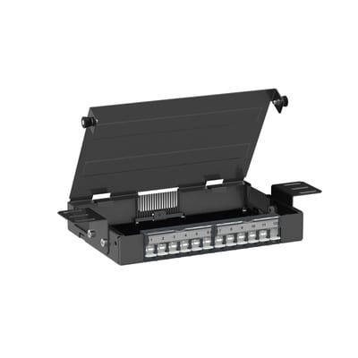 Schneider Electric VDIM61112B Actassi Consolidation Box, 12 x S-One DPM STP
