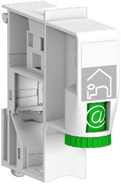 S-One DIN Patchmodul 1P white