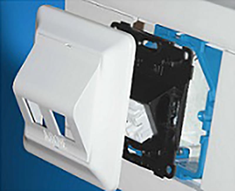 Walloutlet CAT. 6 KM8 2XRJ45 STP (6690157151)