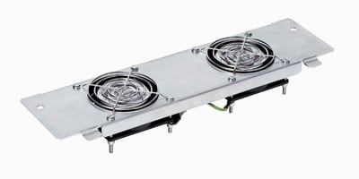 Schneider Electric NSYECVT2V440 Actassi - ventilation plate with 2 cut-outs with fan