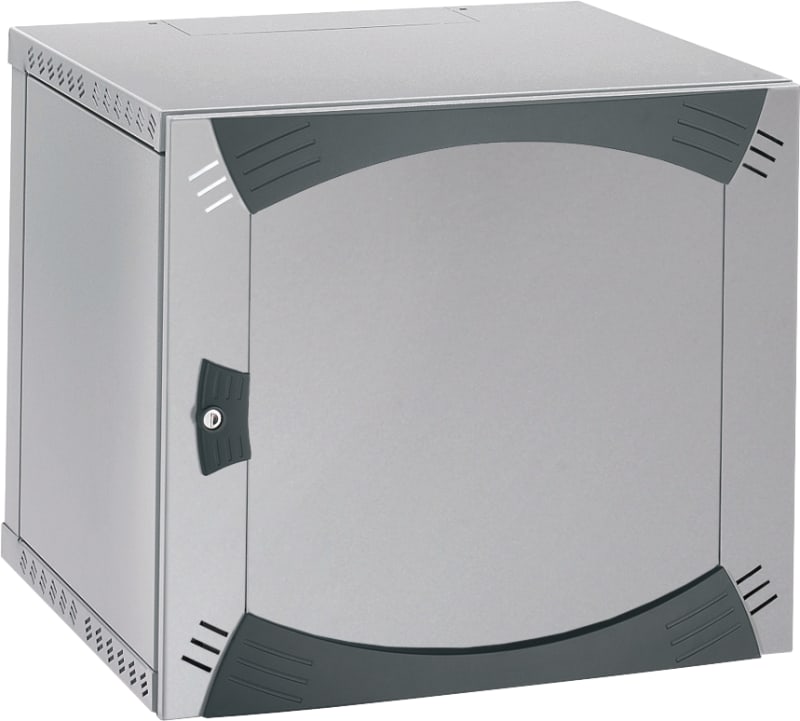 Schneider Electric Actassi Wall-Mounted Open 19 in Cabinet 9U W600 D400 R7035 (NSYOPB9U4FR)