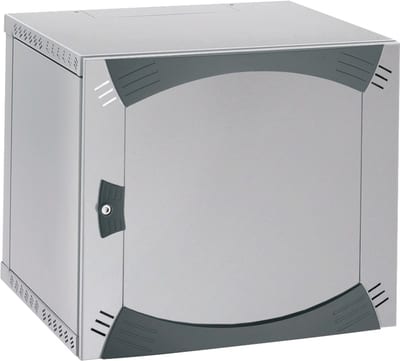 Schneider Electric Actassi Wall-Mounted Open 19 in Cabinet 9U W600 D400 R7035