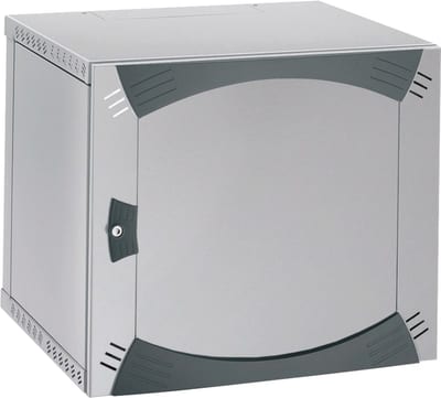 Schneider Electric Actassi OPB Wall-Mount 19-inch Cabinet 15U, W600 D500, Plain Door