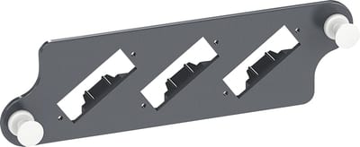Cover plate FO FOR 3 SC Duplex