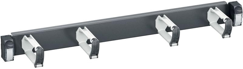 Patch cord guide, 1U, horizontal, 4 brackets (VDIG188141)