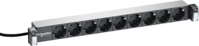 Schneider Electric Actassi 19-C Power Panel 19" 1U 9 x DE 230V 16A Socket-outlets VDIG161931