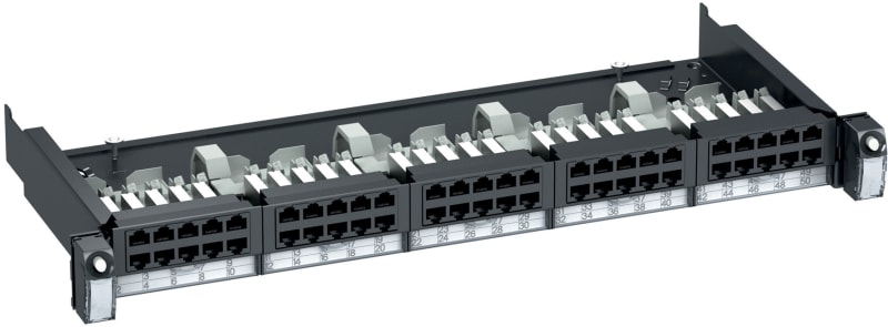 Schneider Electric Actassi 19-C Telecom Panel Sliding 19" 1U, 50 port VDIG141501