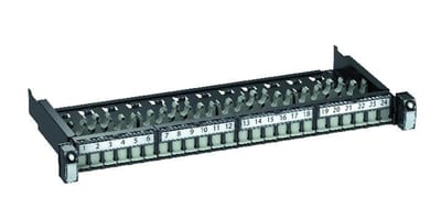 Schneider Electric Actassi 19-C Patch Panel Sliding Evo 19" 1U 24PT S-OneDPM FTP/STP Empty VDIG111241F