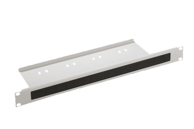 Schneider Electric Actassi - 19" front panel 1U with brush gasket - RAL7035 NSYCRTM1U1PS