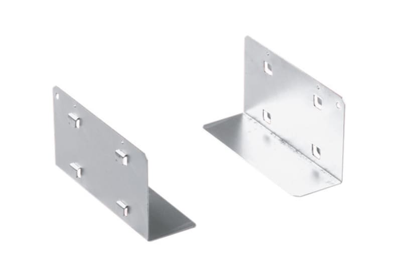 Schneider Electric 19" 2 U partial fixed slides - Fixing onto 19" front uprights - 15 kg load NSYGB140