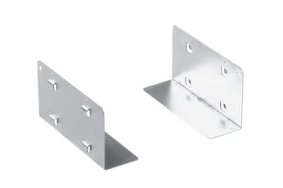 Schneider Electric 19" 2 U partial fixed slides - Fixing onto 19" front uprights - 15 kg load NSYGB140