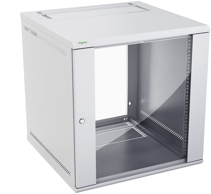 Schneider Electric Actassi KDB - Wall-Mounted KD Box 12U D600 F 19" Glazed NSYKDB12U6F