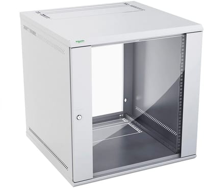 Schneider Electric Actassi KDB - Wall-Mounted KD Box 12U D600 F 19" Glazed NSYKDB12U6F