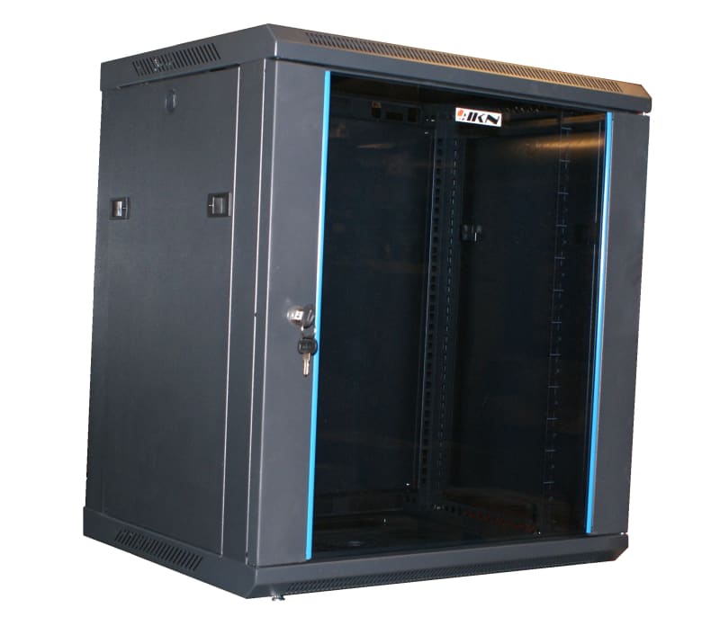 Wall-mount cabinet 19" 12HE Glassdoor (6996276)