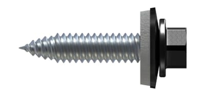 Rauli Screw Reisser SS 6X25 Black Wall