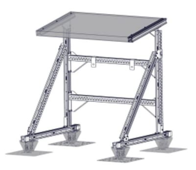 Inverterstativ Rail Set